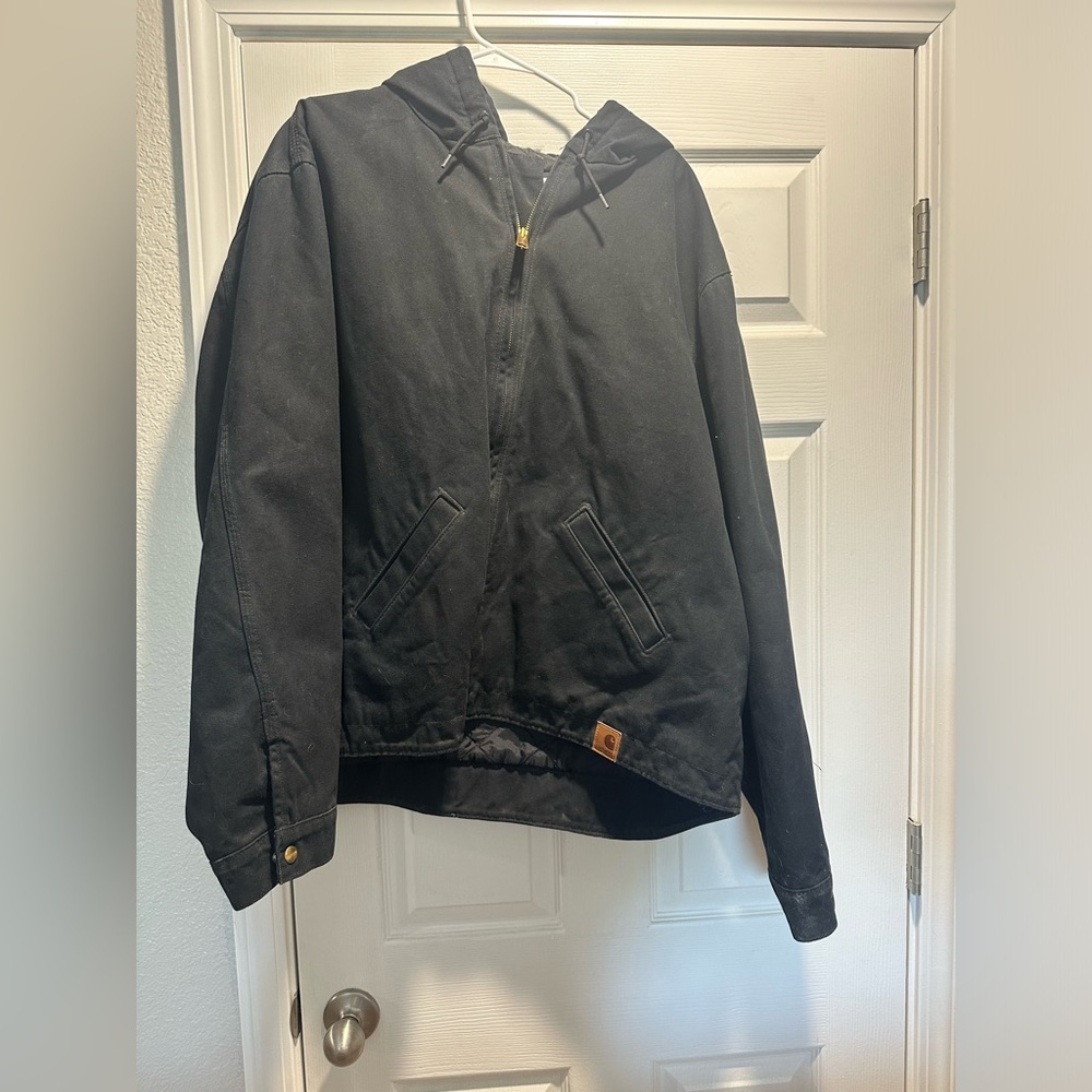 Carhartt thick heavy duty jacket.